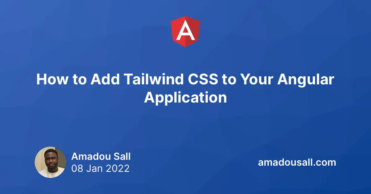 How to Add Tailwind CSS to Your Angular Application